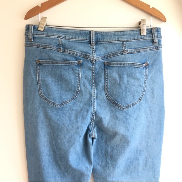 Modcloth The Molly Straight Ankle Jean's Size 14 - Picture 8 of 15